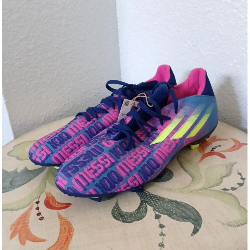 adidas X Speedflow.1 Messi FG Numbersup FY6888 Mens Size 10
